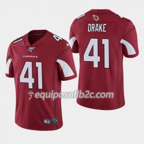 Camiseta Hombre NFL Arizona Cardinals Kenyan Drake 41 Nike Rojo 100th